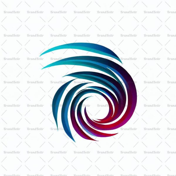 Abstrakte Tornadospirale